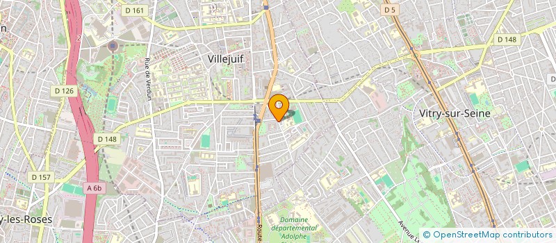 localisation de l'entreprise MADAME KARINE LUI MING CHIONG  VILLEJUIF