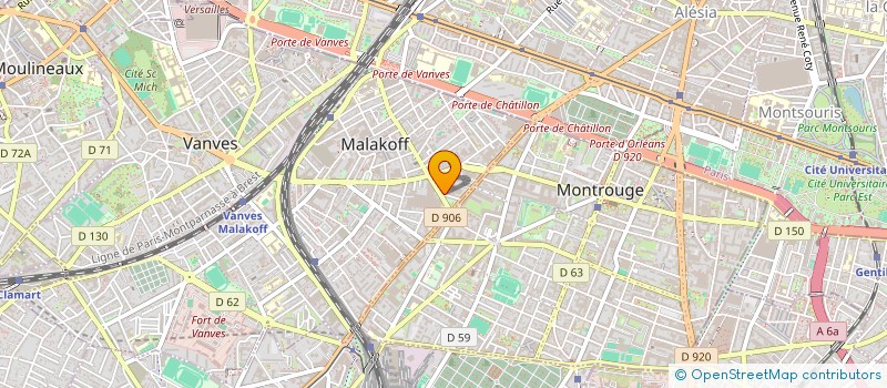 localisation de l'entreprise MADAME KARINE LUNTADILA  MALAKOFF