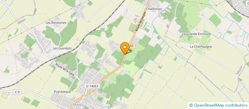 localisation de l'entreprise MADAME KARINE MAGAL  MEDIS