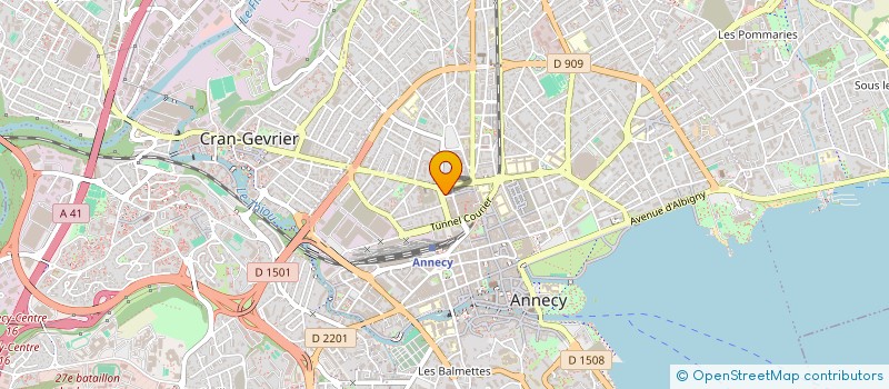 localisation de l'entreprise MADAME KARINE MALBOS à ANNECY