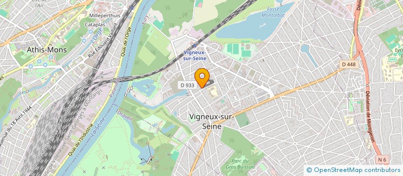 localisation de l'entreprise MADAME KARINE MANENC à VIGNEUX-SUR-SEINE