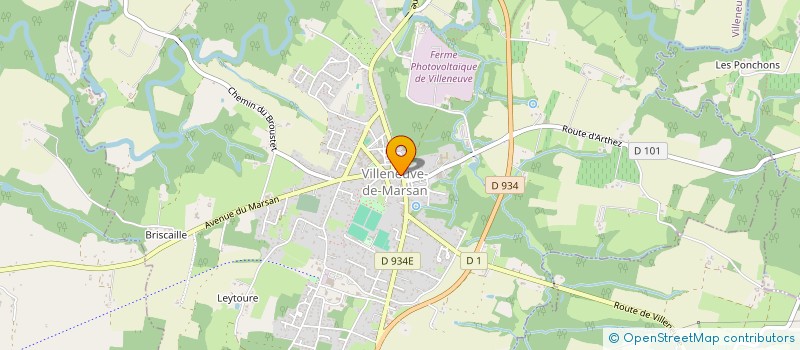 localisation de l'entreprise MADAME KARINE MAQUIGNON  VILLENEUVE-DE-MARSAN