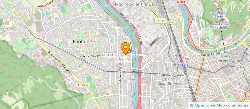 localisation de l'entreprise MADAME KARINE MARCHAND  FONTAINE