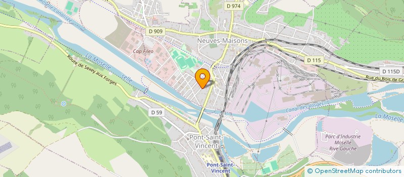 localisation de l'entreprise MADAME KARINE MARCHITTO  NEUVES-MAISONS