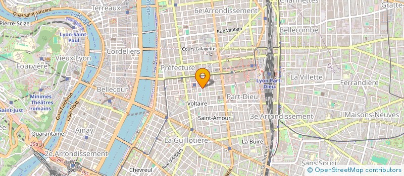 localisation de l'entreprise MADAME KARINE MARIE GORRIERI  LYON