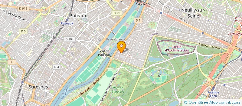 localisation de l'entreprise MADAME KARINE MARTIN à NEUILLY-SUR-SEINE