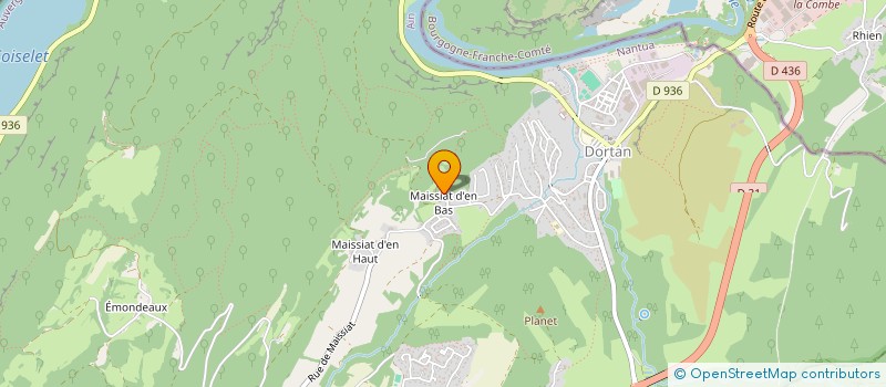 localisation de l'entreprise MADAME KARINE MARTIN  DORTAN