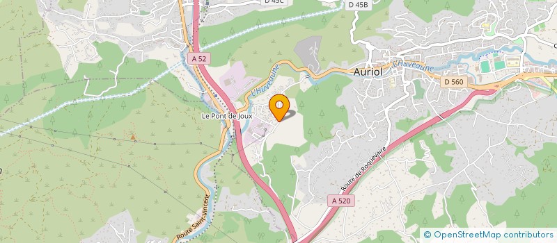 localisation de l'entreprise MADAME KARINE MARTIN à AURIOL