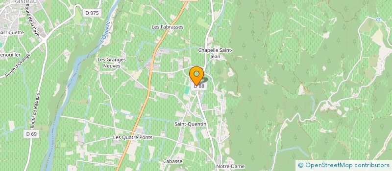 localisation de l'entreprise MADAME KARINE MARTIN  SEGURET