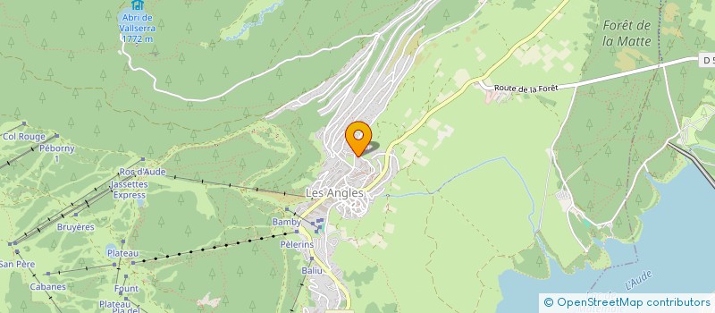 localisation de l'entreprise MADAME KARINE MAS  LES ANGLES