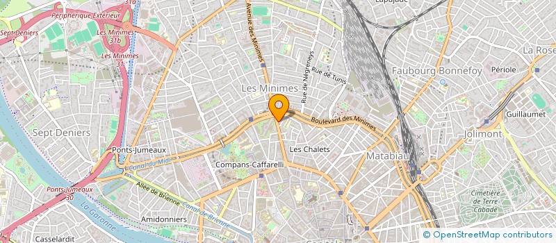 localisation de l'entreprise MADAME KARINE MATHIEU à TOULOUSE