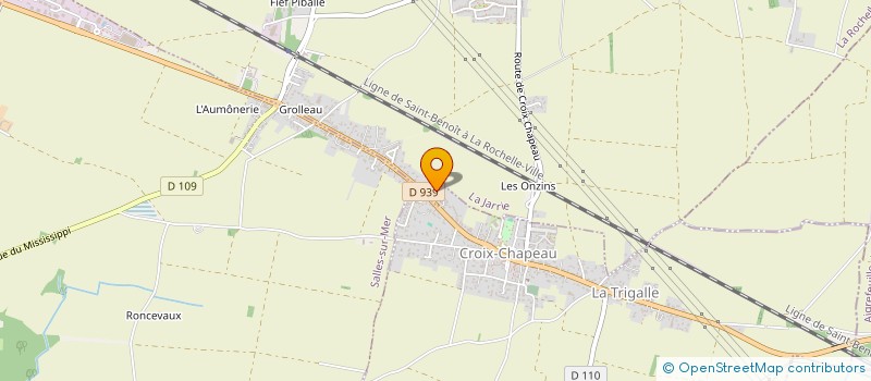 localisation de l'entreprise MADAME KARINE MATHIEU  LA JARRIE