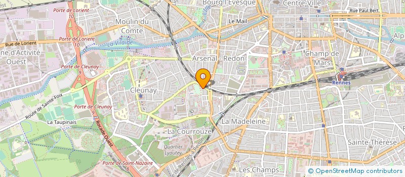 localisation de l'entreprise MADAME KARINE MATUNGULU à RENNES