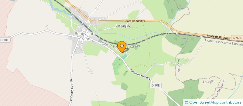 localisation de l'entreprise MADAME KARINE MAUFROY  BENGY-SUR-CRAON