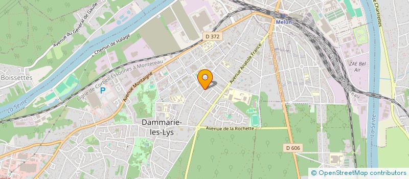 localisation de l'entreprise MADAME KARINE MAZIERE à DAMMARIE-LES-LYS