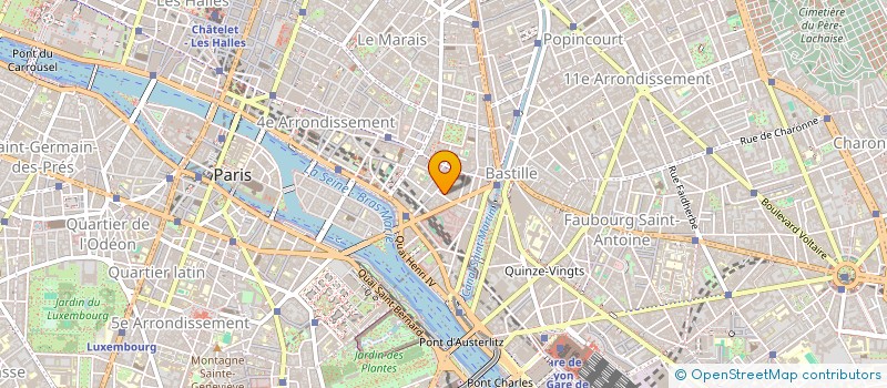 localisation de l'entreprise MADAME KARINE MERCHEZ  PARIS