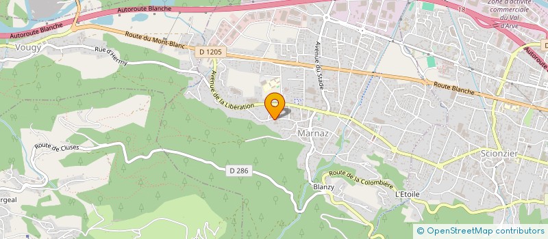 localisation de l'entreprise MADAME KARINE MERESSE  LULLIN