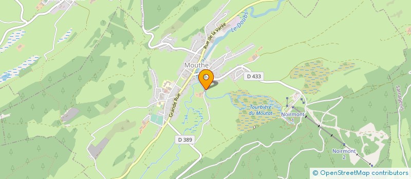 localisation de l'entreprise MADAME KARINE MERVEILLE  MOUTHE