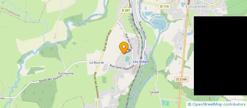 localisation de l'entreprise MADAME KARINE MICHARD  VAUX