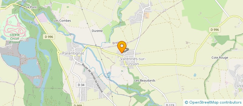 localisation de l'entreprise MADAME KARINE MICHAU  PERRIER