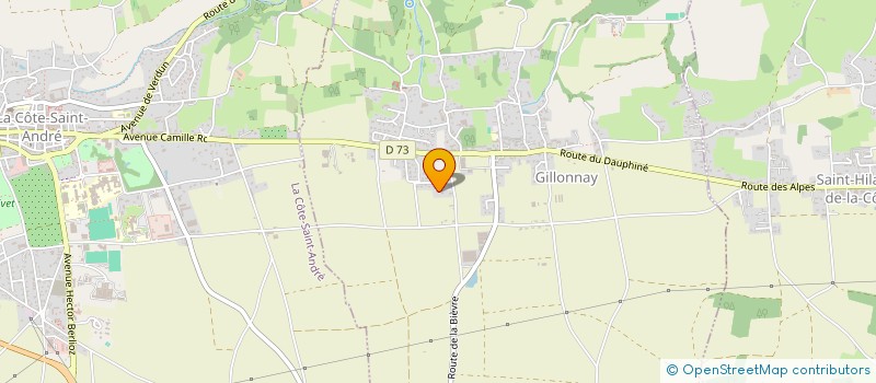 localisation de l'entreprise MADAME KARINE MIOUX  GILLONNAY