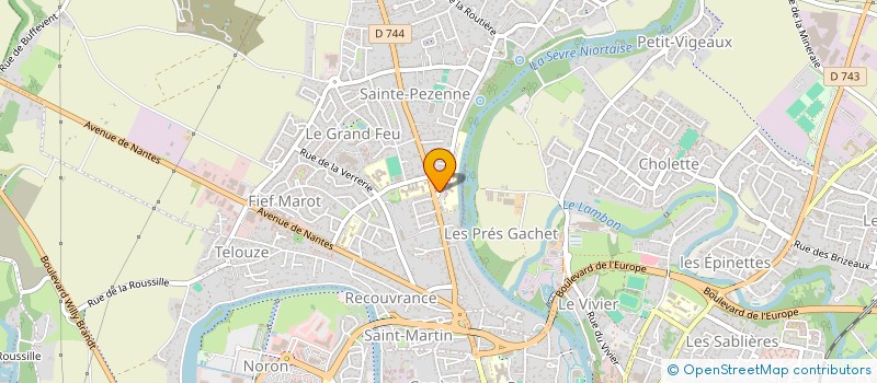 localisation de l'entreprise MADAME KARINE MKRTCHYAN  NIORT