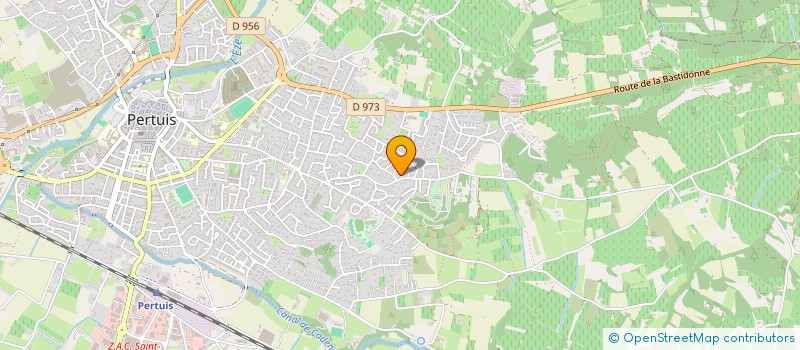 localisation de l'entreprise MADAME KARINE MOITET  PERTUIS