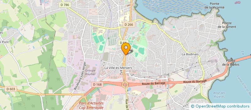 localisation de l'entreprise MADAME KARINE MONI  DINARD