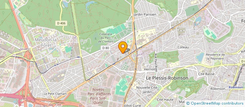 localisation de l'entreprise MADAME KARINE MONMARCHE à CLAMART