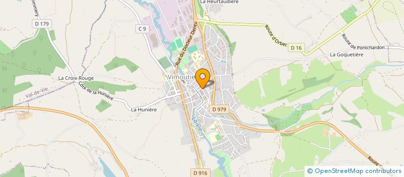 localisation de l'entreprise MADAME KARINE MONPELLIER à VIMOUTIERS