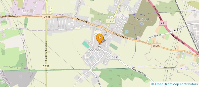 localisation de l'entreprise MADAME KARINE MOREAU  ABSCON