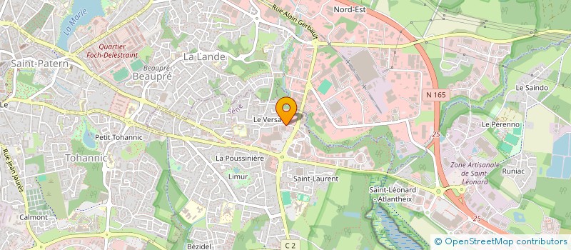 localisation de l'entreprise MADAME KARINE MORVAN à SENE