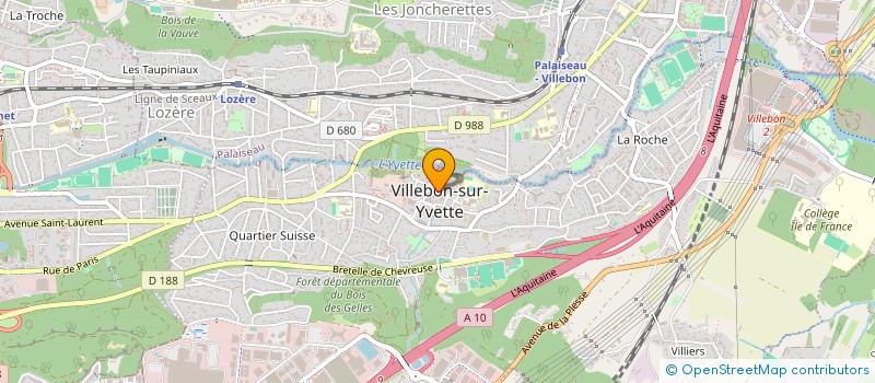 localisation de l'entreprise MADAME KARINE MORZADEC  VILLEBON-SUR-YVETTE