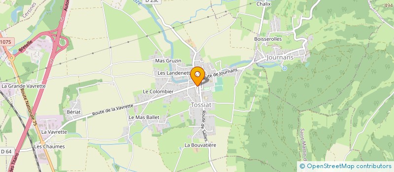 localisation de l'entreprise MADAME KARINE MOULES à TOSSIAT