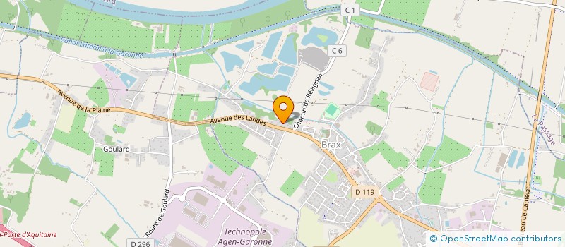 localisation de l'entreprise MADAME KARINE MOULLEC  BRAX