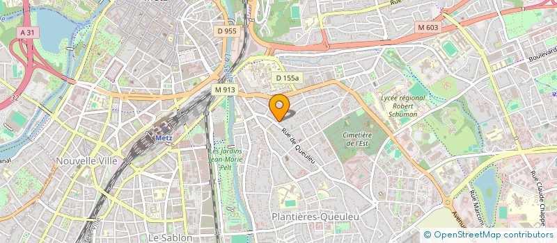 localisation de l'entreprise MADAME KARINE MOULUT  METZ