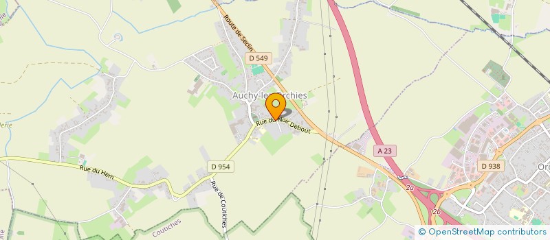 localisation de l'entreprise MADAME KARINE MUSSCHE  AUCHY-LEZ-ORCHIES