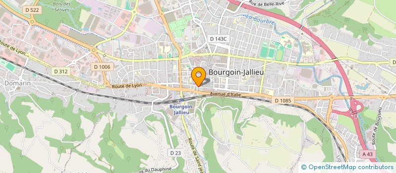 localisation de l'entreprise MADAME KARINE MYOTTE à BOURGOIN-JALLIEU