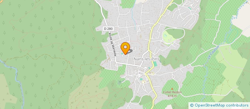 localisation de l'entreprise MADAME KARINE NADINE JEANNE LABITA  NANS-LES-PINS