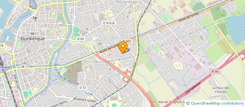 localisation de l'entreprise MADAME KARINE NAUDON  COUDEKERQUE-BRANCHE