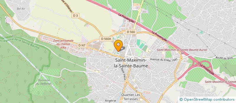 localisation de l'entreprise MADAME KARINE NAVARRO à SAINT-MAXIMIN-LA-SAINTE-BAUME