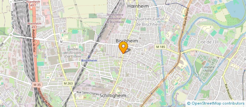 localisation de l'entreprise MADAME KARINE NEGRE  BISCHHEIM