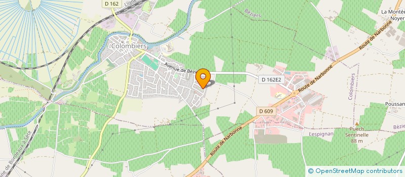 localisation de l'entreprise MADAME KARINE NICOD à COLOMBIERS