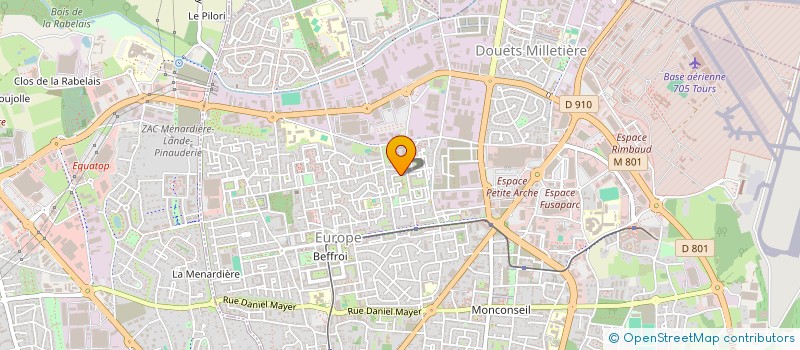 localisation de l'entreprise MADAME KARINE NOEL  TOURS