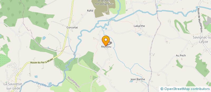 localisation de l'entreprise MADAME KARINE NOEL  MONFLANQUIN