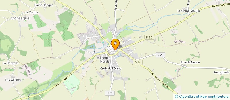 localisation de l'entreprise MADAME KARINE NOLLE  ISSIGEAC