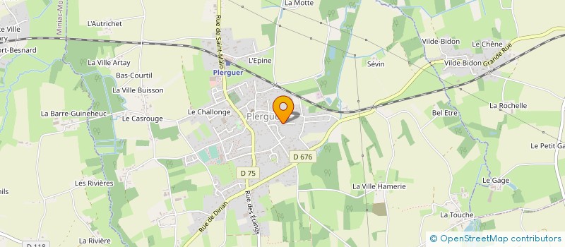 localisation de l'entreprise MADAME KARINE NORRIS  PLERGUER