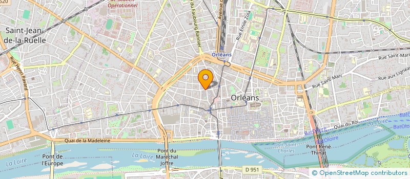 localisation de l'entreprise MADAME KARINE NOWAK à ORLEANS
