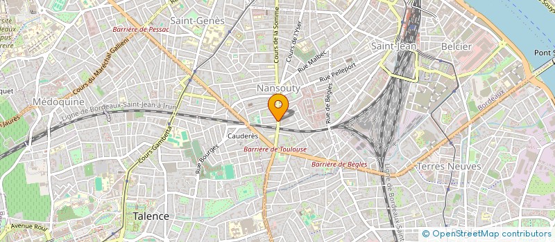 localisation de l'entreprise MADAME KARINE NUBRET à BORDEAUX