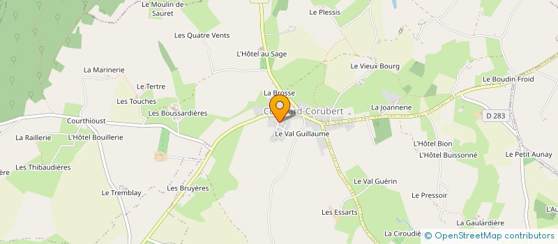 localisation de l'entreprise MADAME KARINE ODETTE MARIE MARCHAND à PERCHE-EN-NOCE